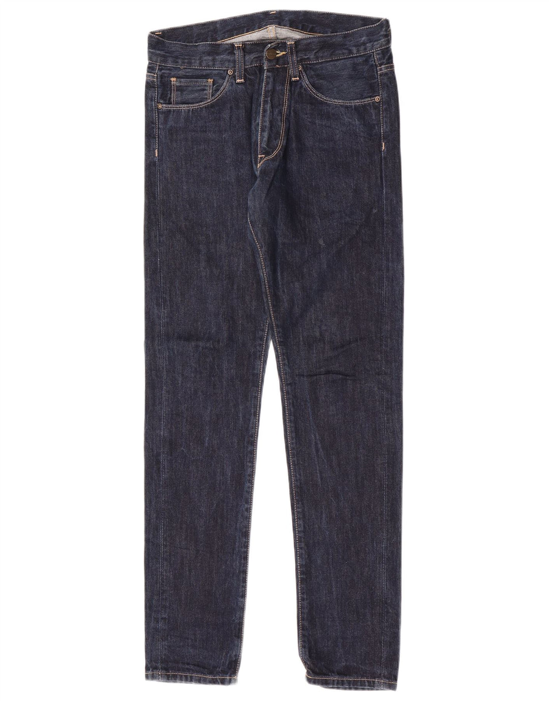 Carhartt Herren Slim Jeans W28 L32 Marineblau Baumwolle