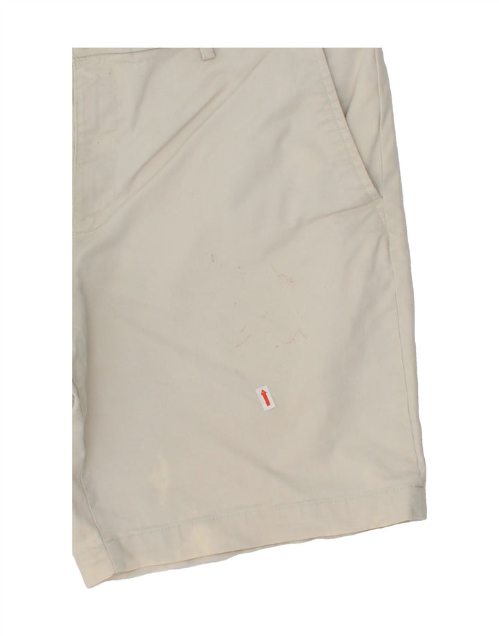 CHAPS Mens Chino Shorts W38 XL Off White Cotton Vintage Chaps and Second-Hand Chaps from Messina Hembry 