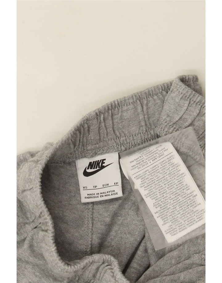 Nike Herren-Sportshorts XS, grau gefleckte Baumwolle