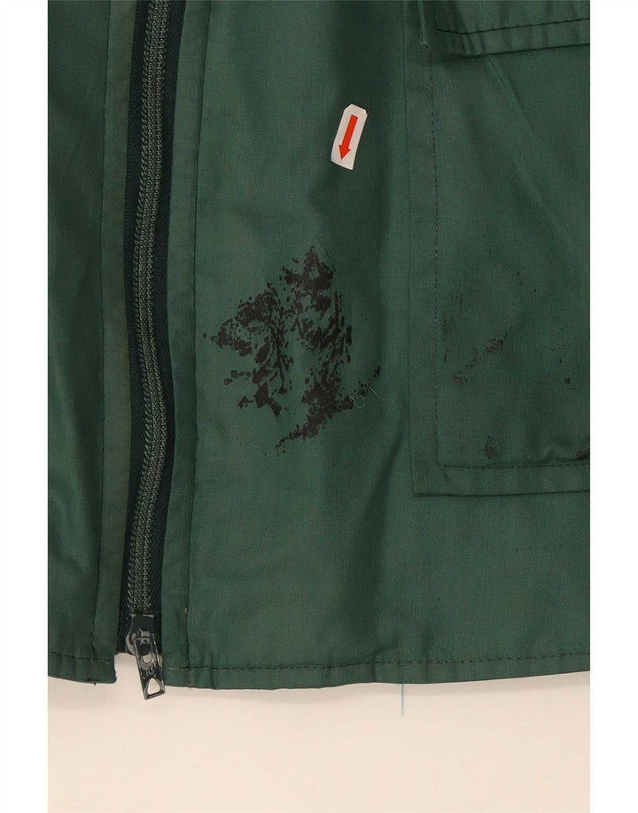 Vintage Herren Utility Jacke UK 36 Small Green
