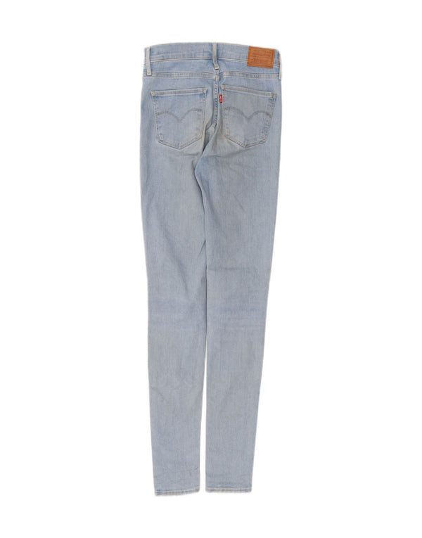 Levi's Damen 720 High Rise Super Skinny Jeans W26 L32 Blaue Baumwolle