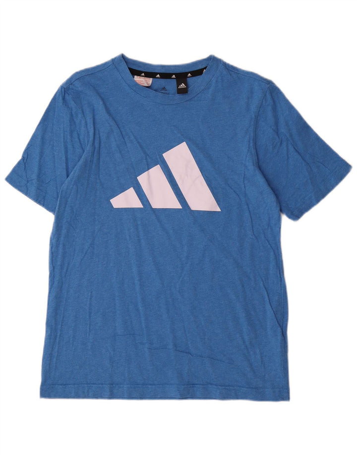 ADIDAS Jungen Grafik T-Shirt Top 13-14 Jahre Blau