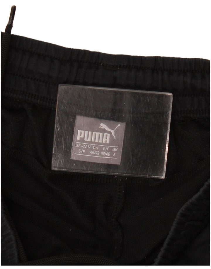 Puma Herren-Trainingshose mit Grafik, Größe S, Schwarz
