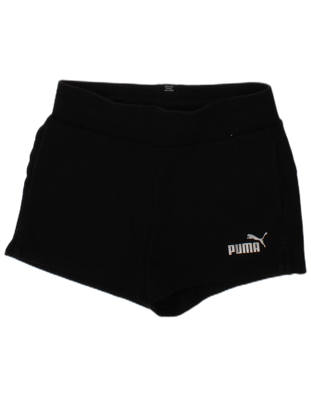 Puma Mädchen Sportshorts 13–14 Jahre, schwarze Baumwolle
