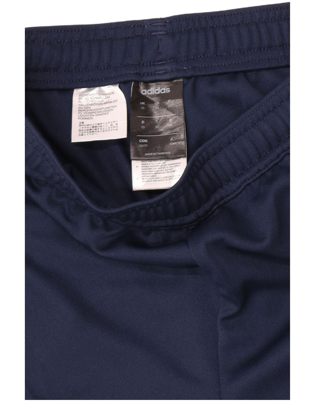 Adidas Herren Climalite Trainingshose XS Marineblau Polyester