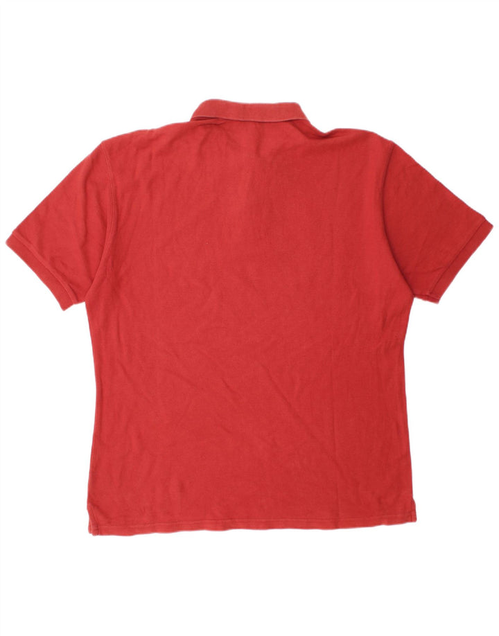 FILA Herren Poloshirt mittelrote Baumwolle