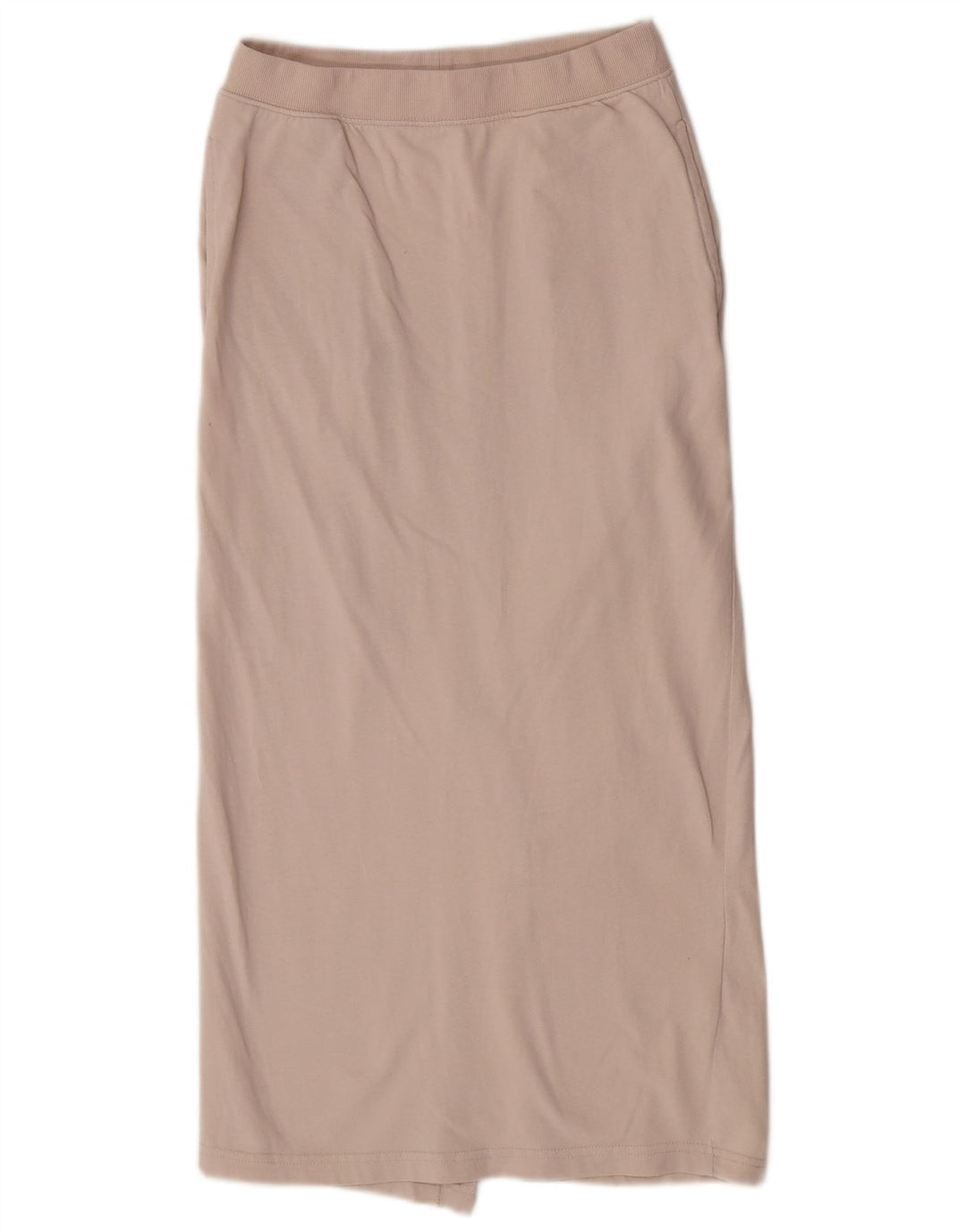 Zara Damen Normaler Maxirock Small W26 Beige
