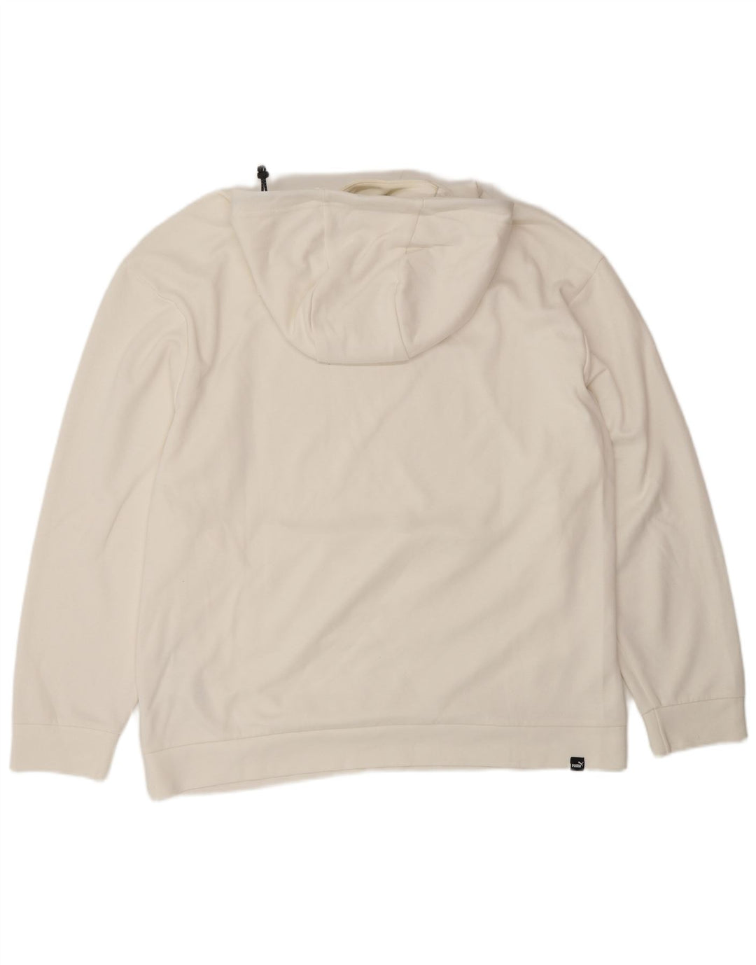 Puma Herren Kapuzenpullover, groß, weiße Baumwolle