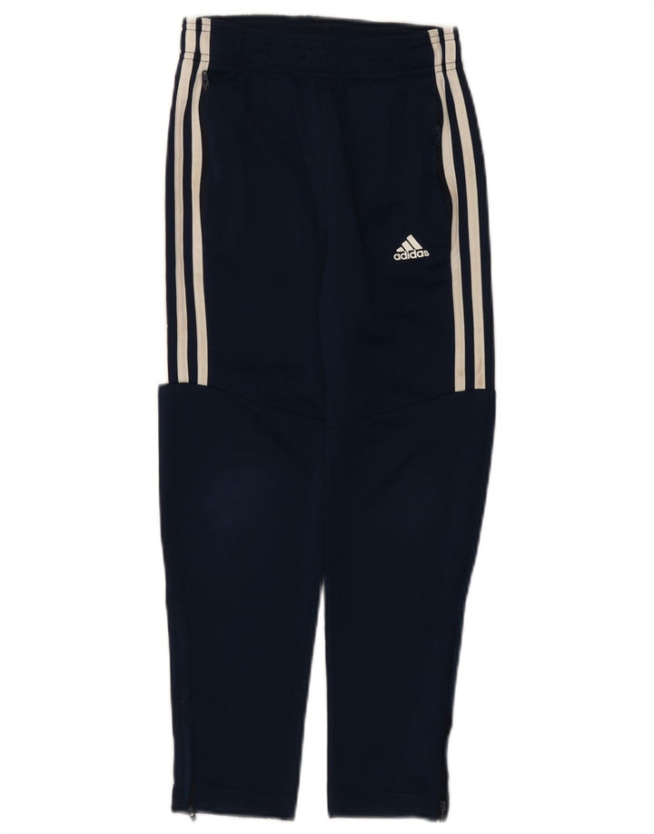 Adidas Trainingshose für Jungen, 7–8 Jahre, Marineblau, Polyester