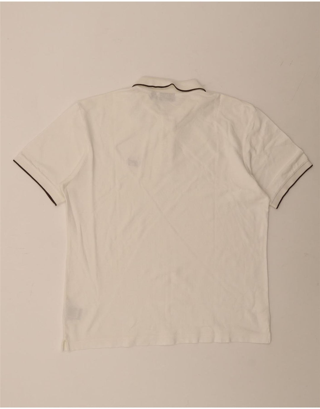 FILA Herren Poloshirt XL Weiße Baumwolle