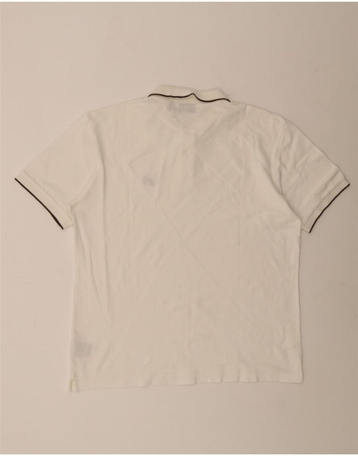 FILA Herren Poloshirt XL Weiße Baumwolle