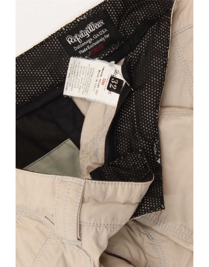 Refrigiwear Herren Chino-Shorts W32 Mittelbeige Baumwolle
