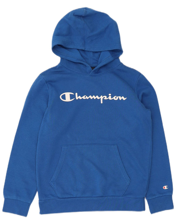 Champion Kapuzenpullover mit Grafik für Jungen, 11–12 Jahre, Größe L, Blau