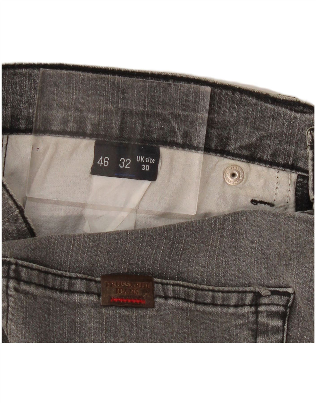 Trussardi Damen Jeansshorts W30 Mittelgrau