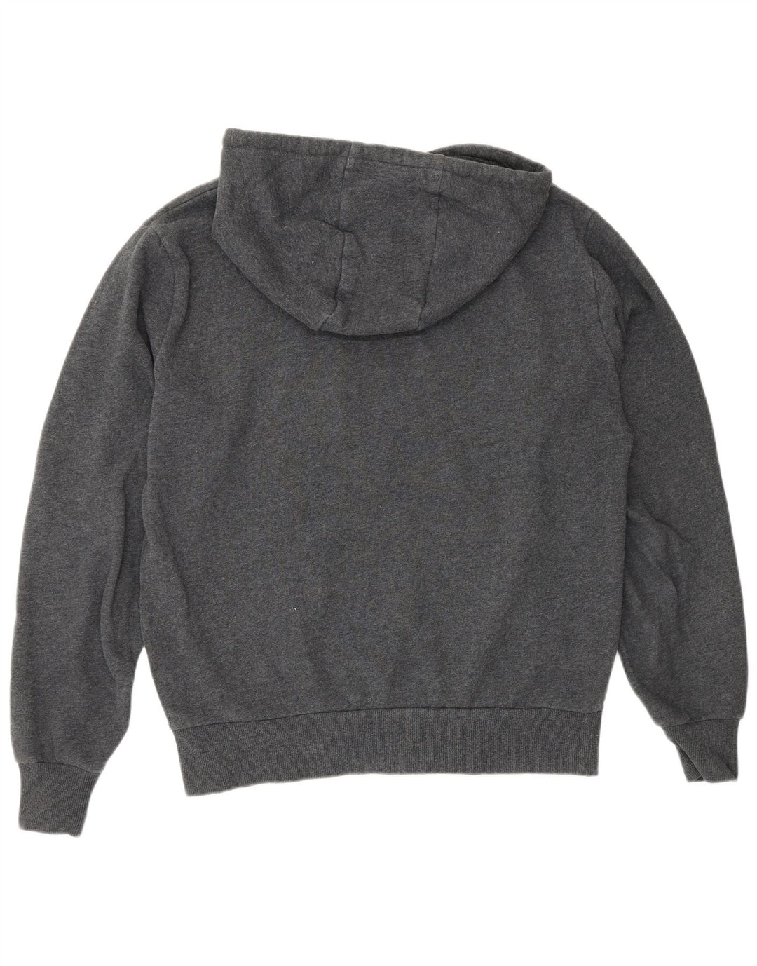 Ellesse Herren-Kapuzenpullover mit Grafik, mittelgraue Baumwolle