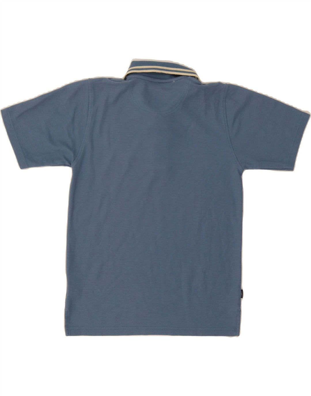 UMBRO Mens Polo Shirt UK 35/37 Small Blue Cotton Vintage Umbro and Second-Hand Umbro from Messina Hembry 