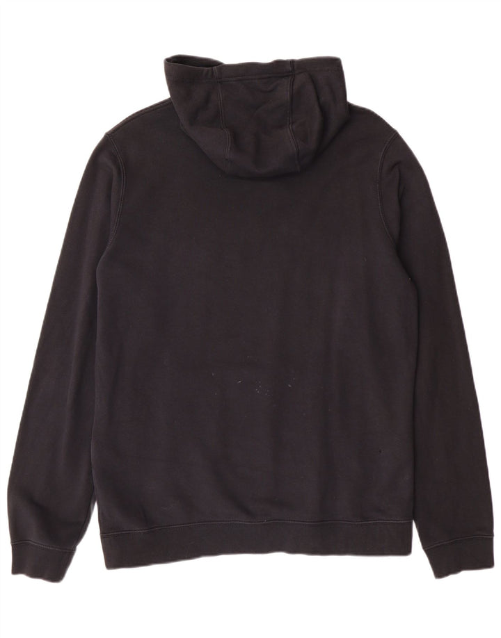 Nike Herren-Kapuzenpullover mit Grafik, mittelschwarz, Baumwolle
