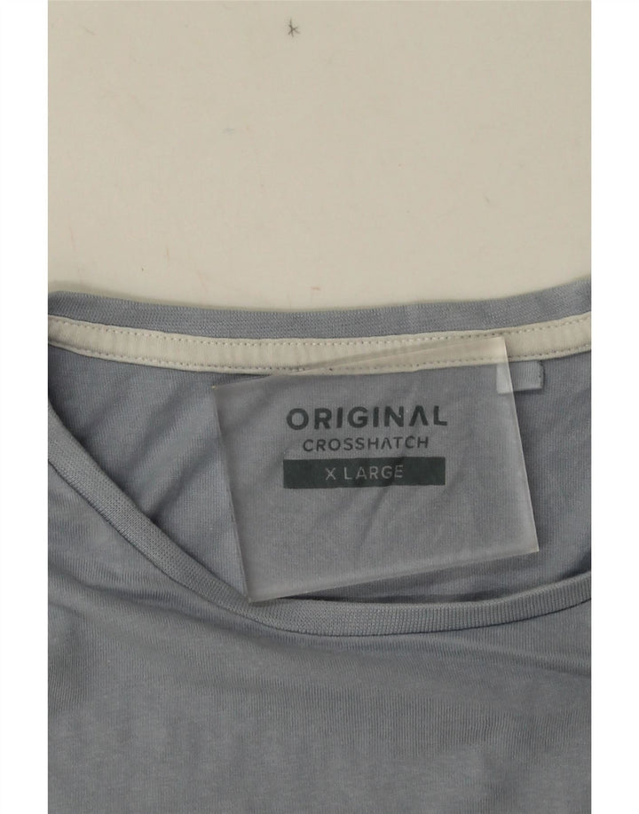 Jack & Jones Herren Grafik T-Shirt Top XL Blau