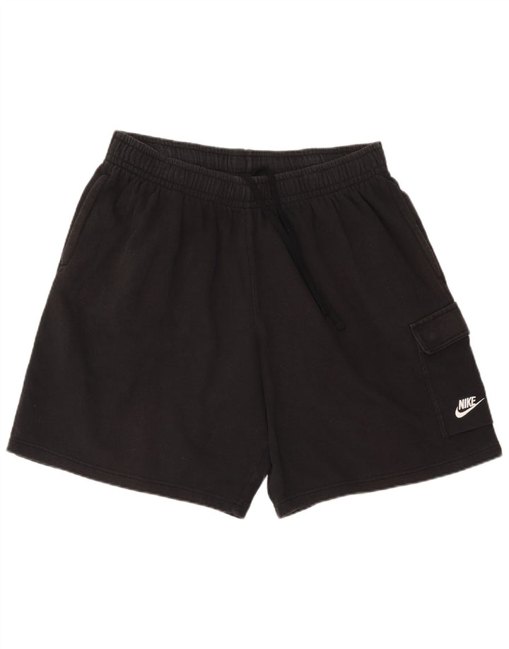 Nike Herren-Sportshorts XL aus schwarzer Baumwolle