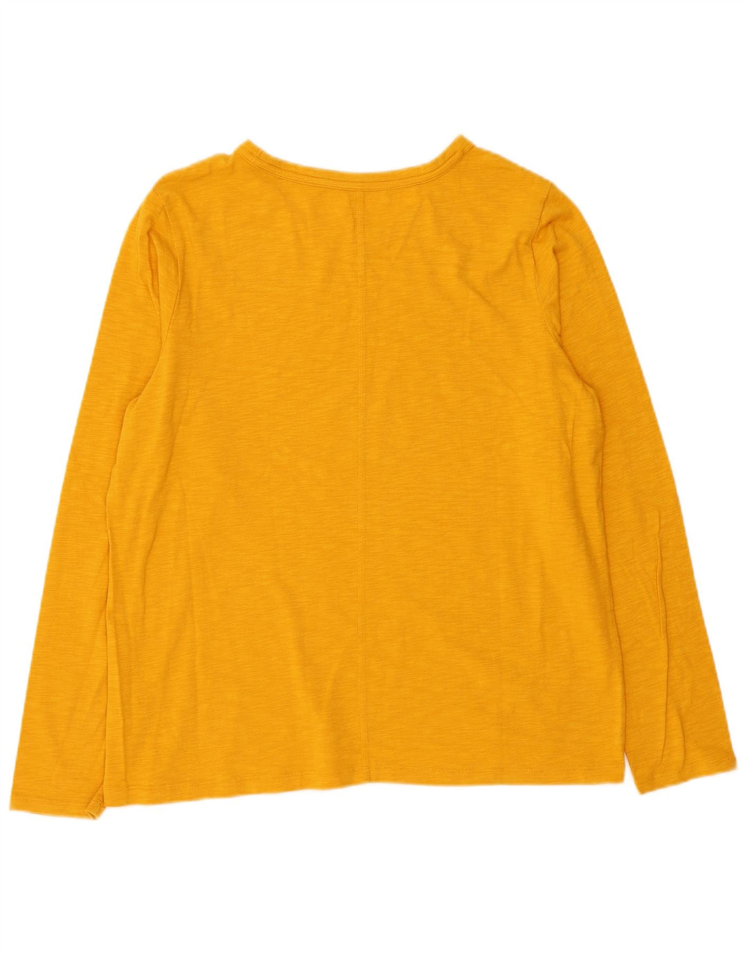 Gap Damen Top Langarm UK 18 XL Gelb meliert
