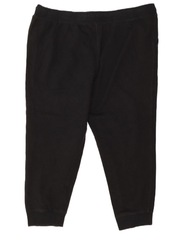 Champion Womens Crop Trainingsanzug Hose Jogger 2XL W Schwarz Baumwolle