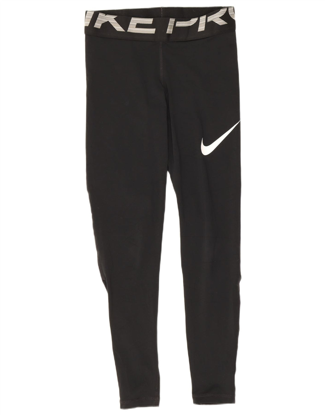 Nike Damen Dri Fit Graphic Leggings UK 8 Small Schwarz Polyester