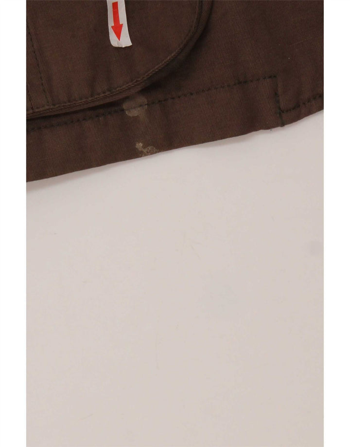Gant Herren-Utility-Jacke UK 40 Large aus brauner Baumwolle