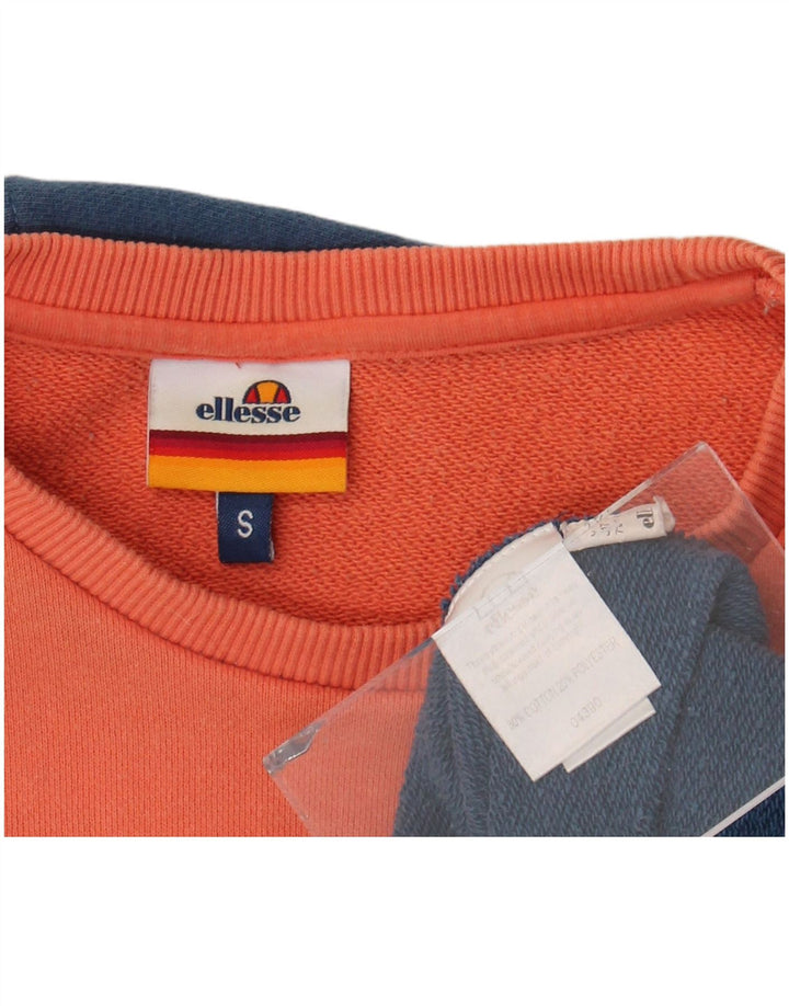 Ellesse Herren-Sweatshirt mit Grafik, klein, mehrfarbig, Farbblock