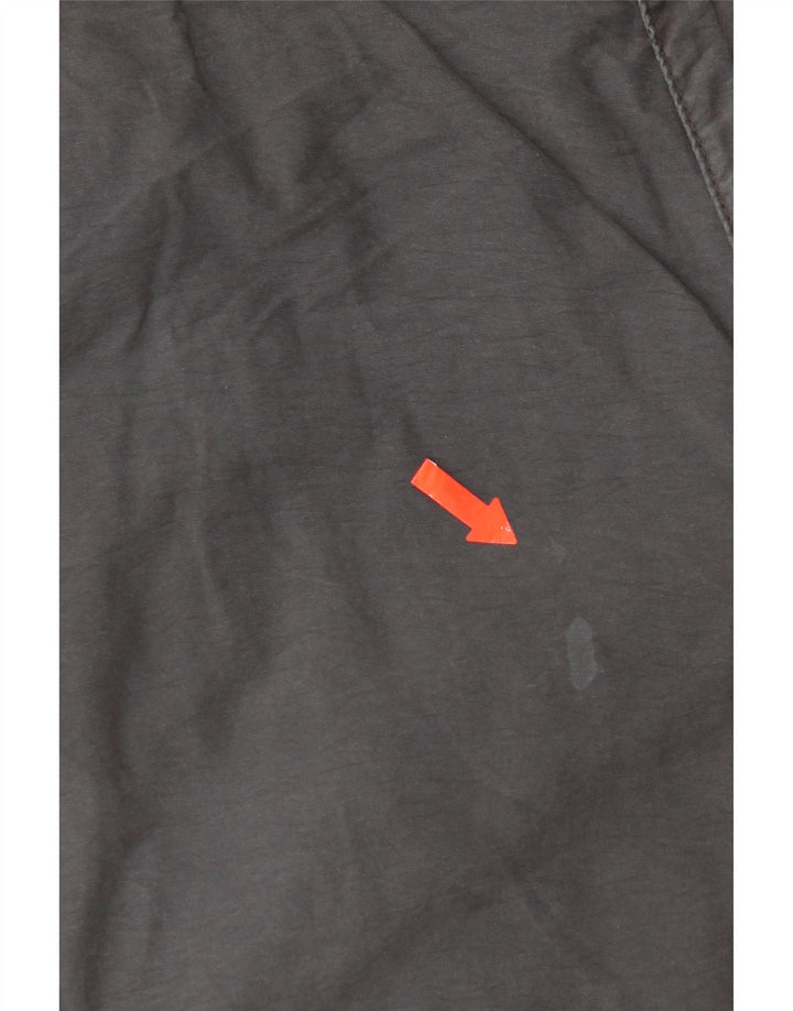 Marks & Spencer Herren Cargoshorts W34 Large Grau Baumwolle