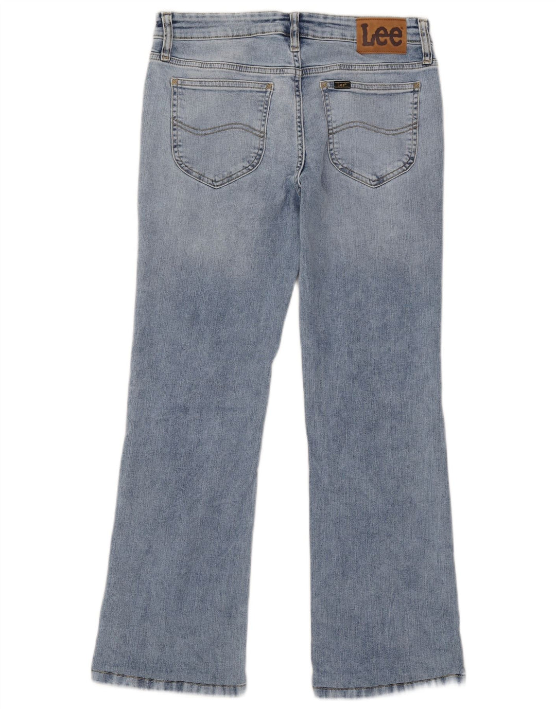 Lee Damen Jessica Bootcut Jeans W29 L27 Blaue Baumwolle