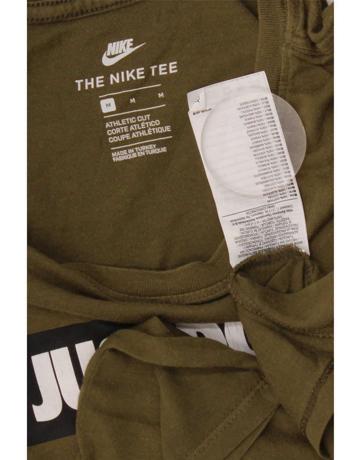 Nike Herren-T-Shirt mit Grafik, mittlere Khaki-Baumwolle
