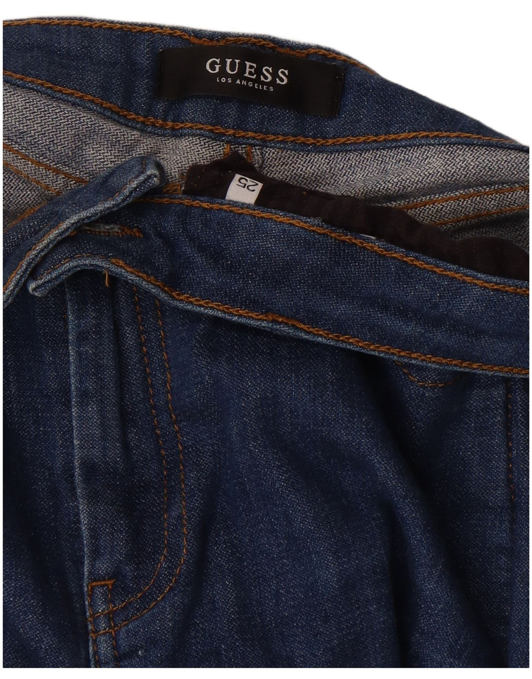 Guess Damen Bootcut Jeans W25 L32 Blau