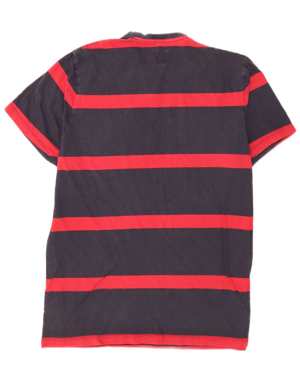 Jack Wills Herren-T-Shirt mit Grafik, groß, marineblau, gestreift, Baumwolle