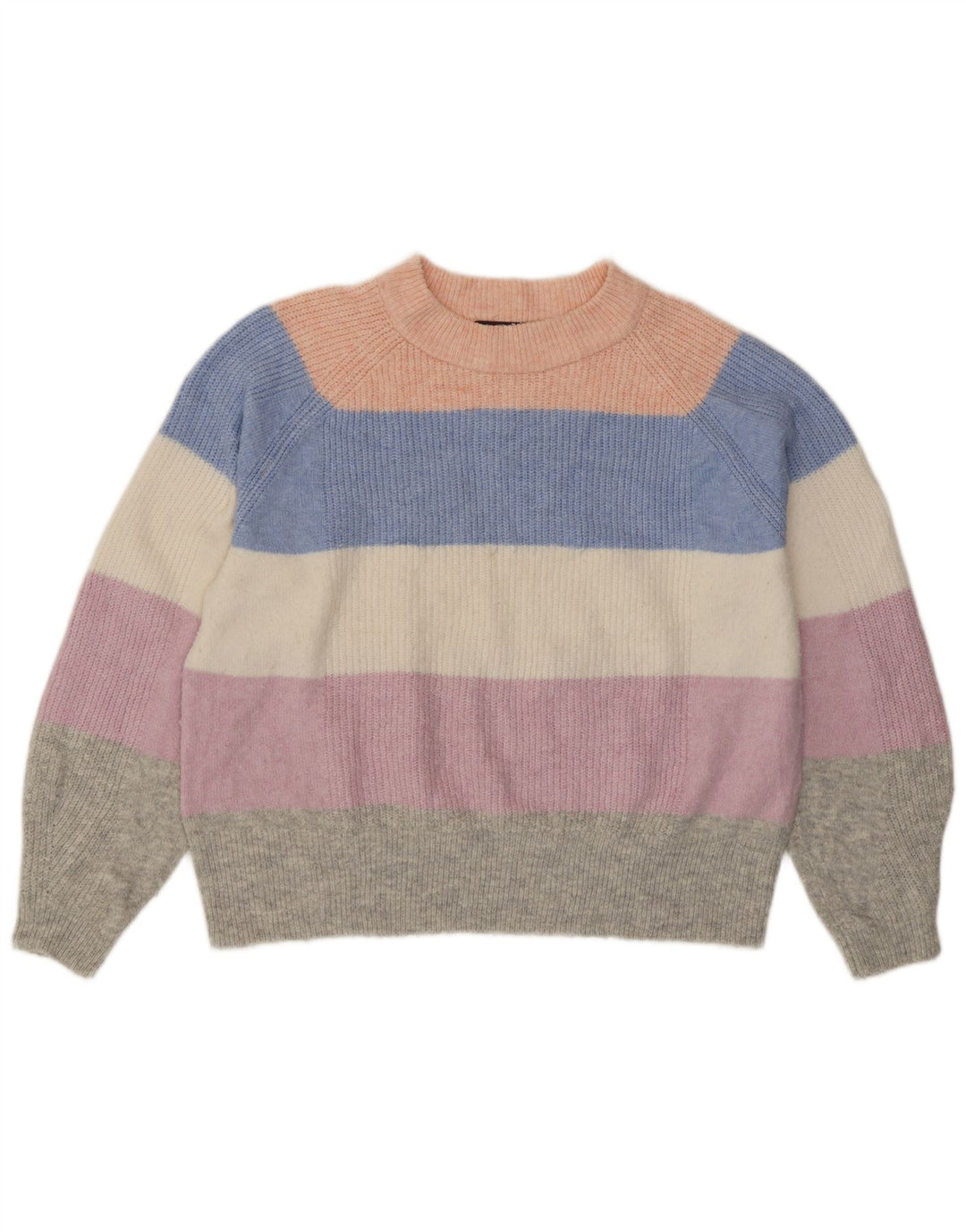 Marks & Spencer Damen-Pullover mit Rundhalsausschnitt, Gr. 40, Größe L, mehrfarbig