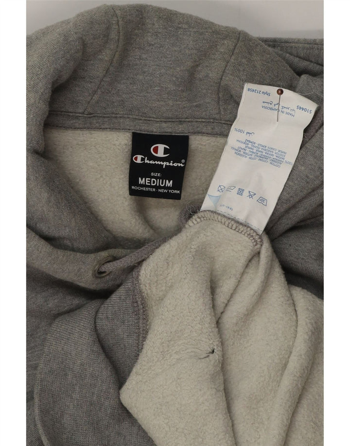 CHAMPION Herren-Kapuzenpullover mit Grafik, mittelgraue Baumwolle