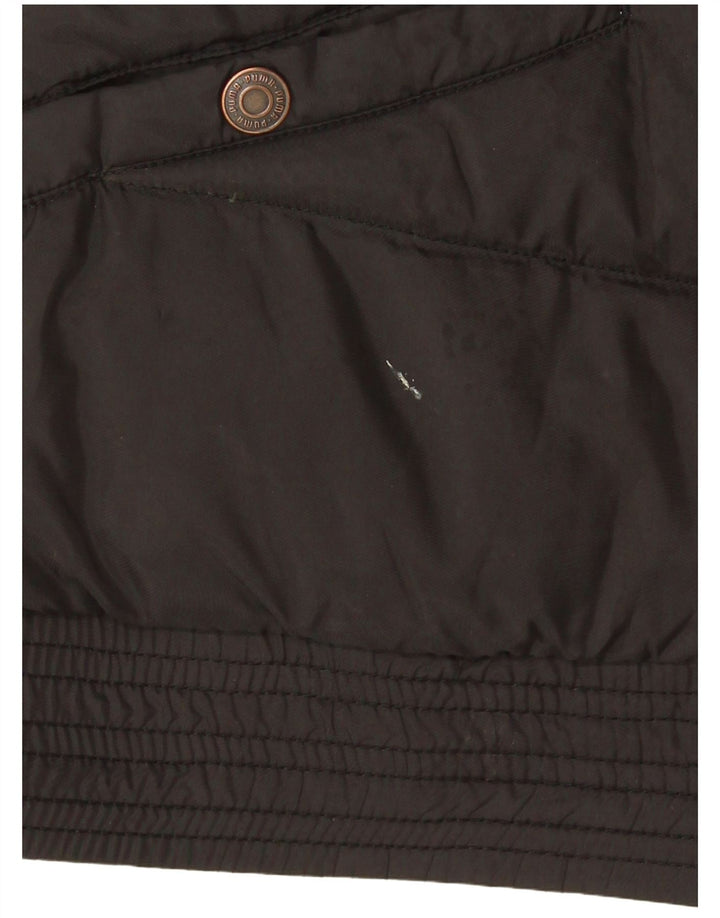 Puma Damen Wattierte Weste UK 6 XS Schwarz Polyester
