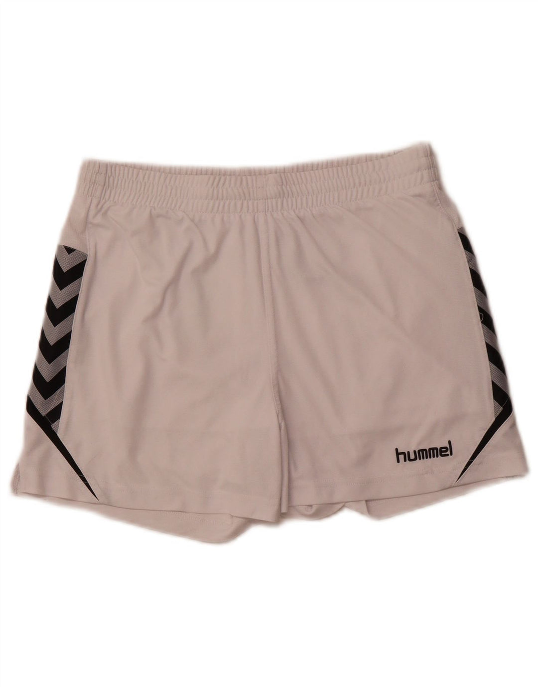 HUMMEL Herren Authentische Grafik-Sportshorts Mittelweiß