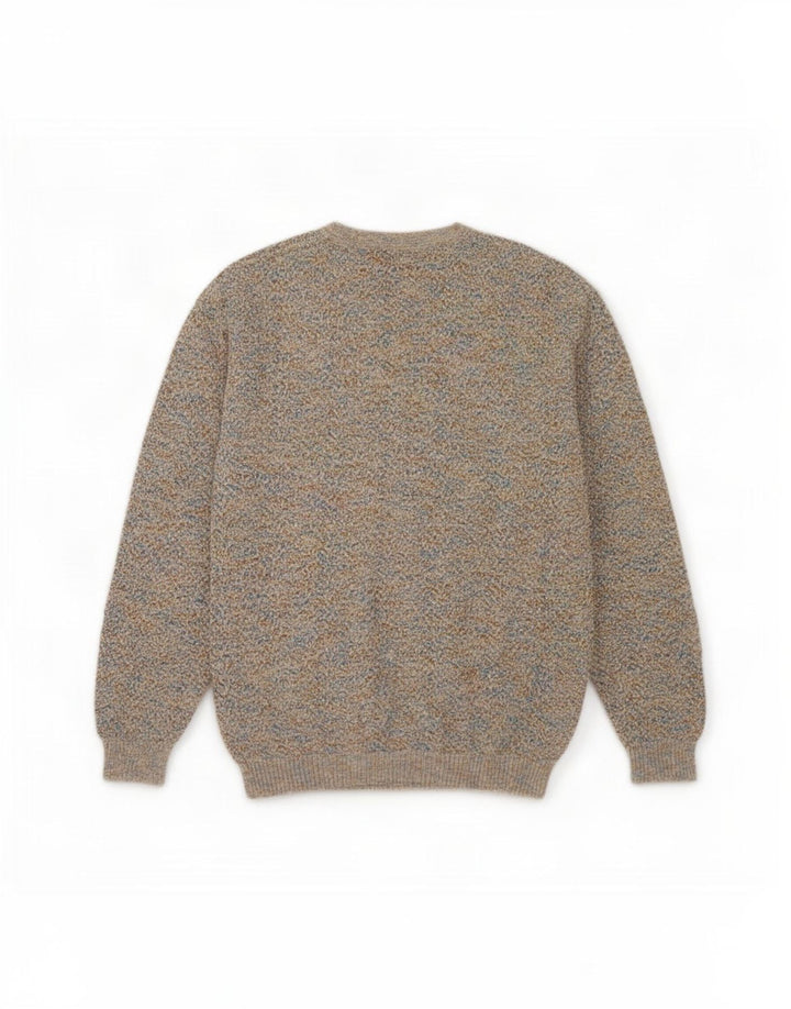 Suspense Herren-Pullover mit U-Boot-Ausschnitt, IT 48, mittelgroß, mehrfarbig gefleckt