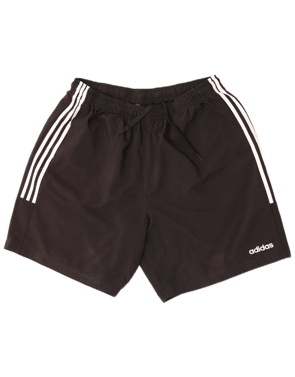 Adidas Herren Sport Shorts 2XL Schwarz Polyester