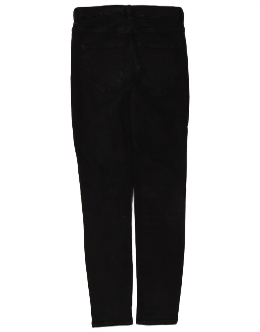 Cos Damen Skinny Jeans W26 L26 Schwarze Baumwolle