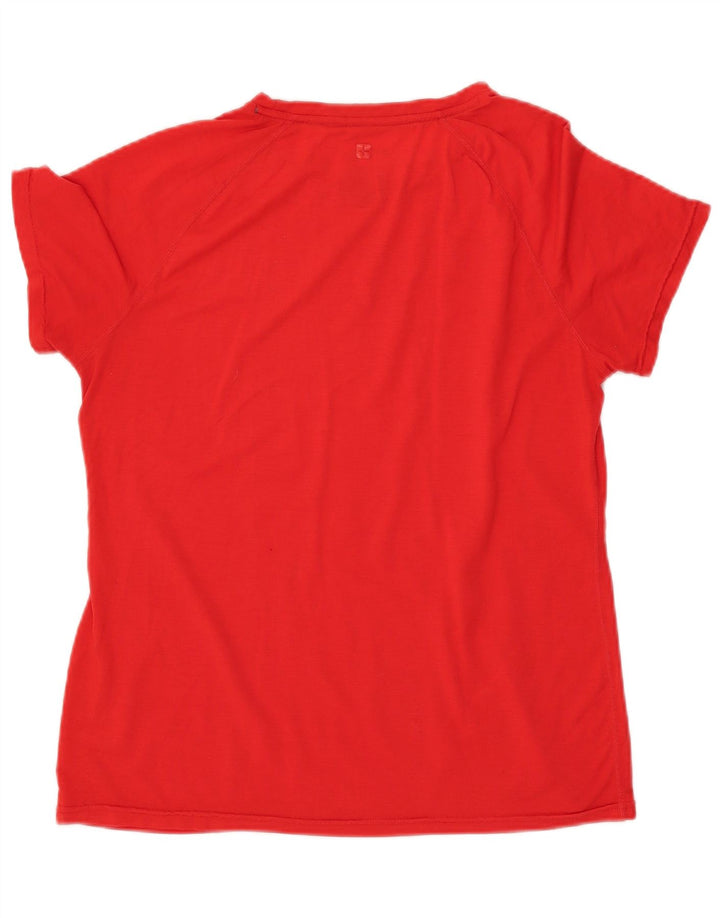 MOUNTAIN WAREHOUSE Damen IsoCool T-Shirt Top UK 16 Large Rot