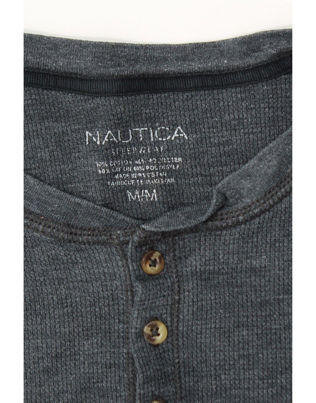 Nautica Herren-T-Shirt-Oberteil, mittelgroß, marineblau, Baumwolle
