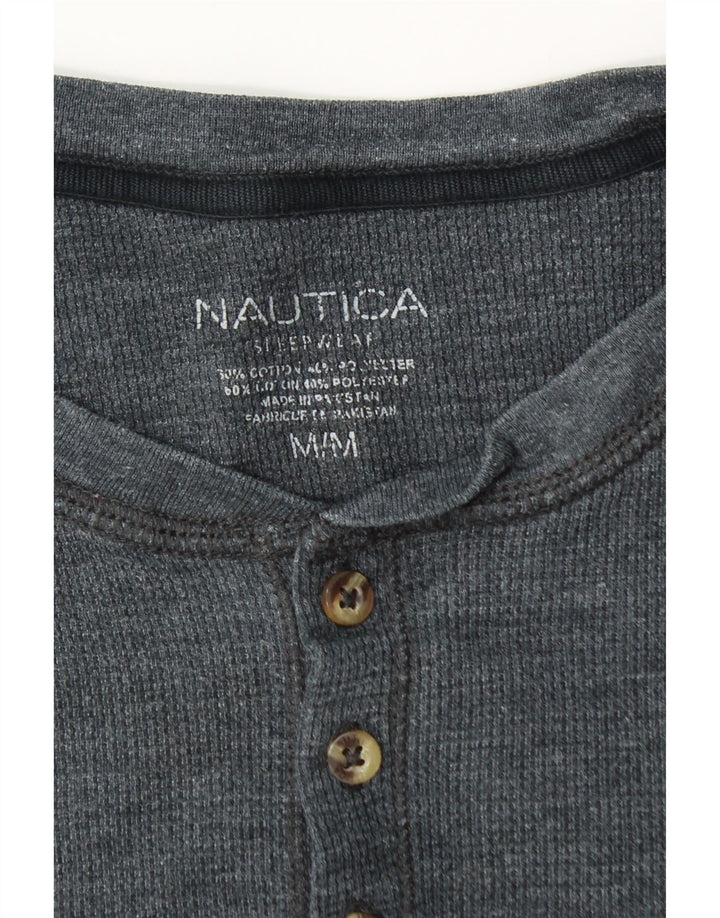 Nautica Herren-T-Shirt-Oberteil, mittelgroß, marineblau, Baumwolle