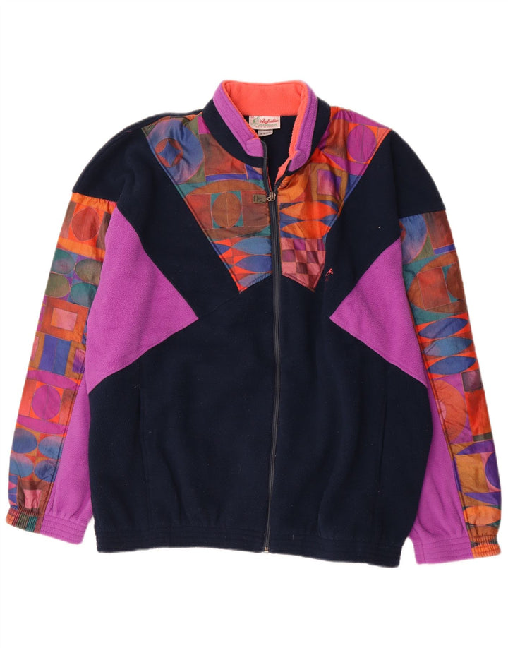 AUSTRALIAN L'ALPINA Damen Fleecejacke IT 54 2XL Mehrfarbig Geometrisch