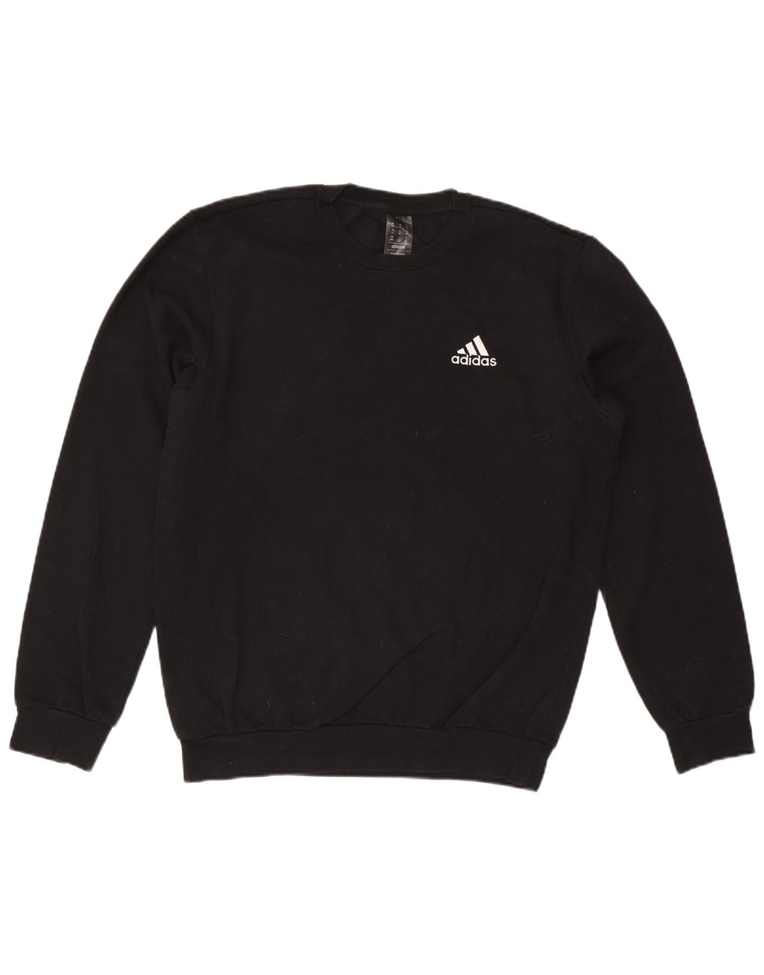 ADIDAS Herren Sweatshirt Pullover Medium Schwarz Baumwolle