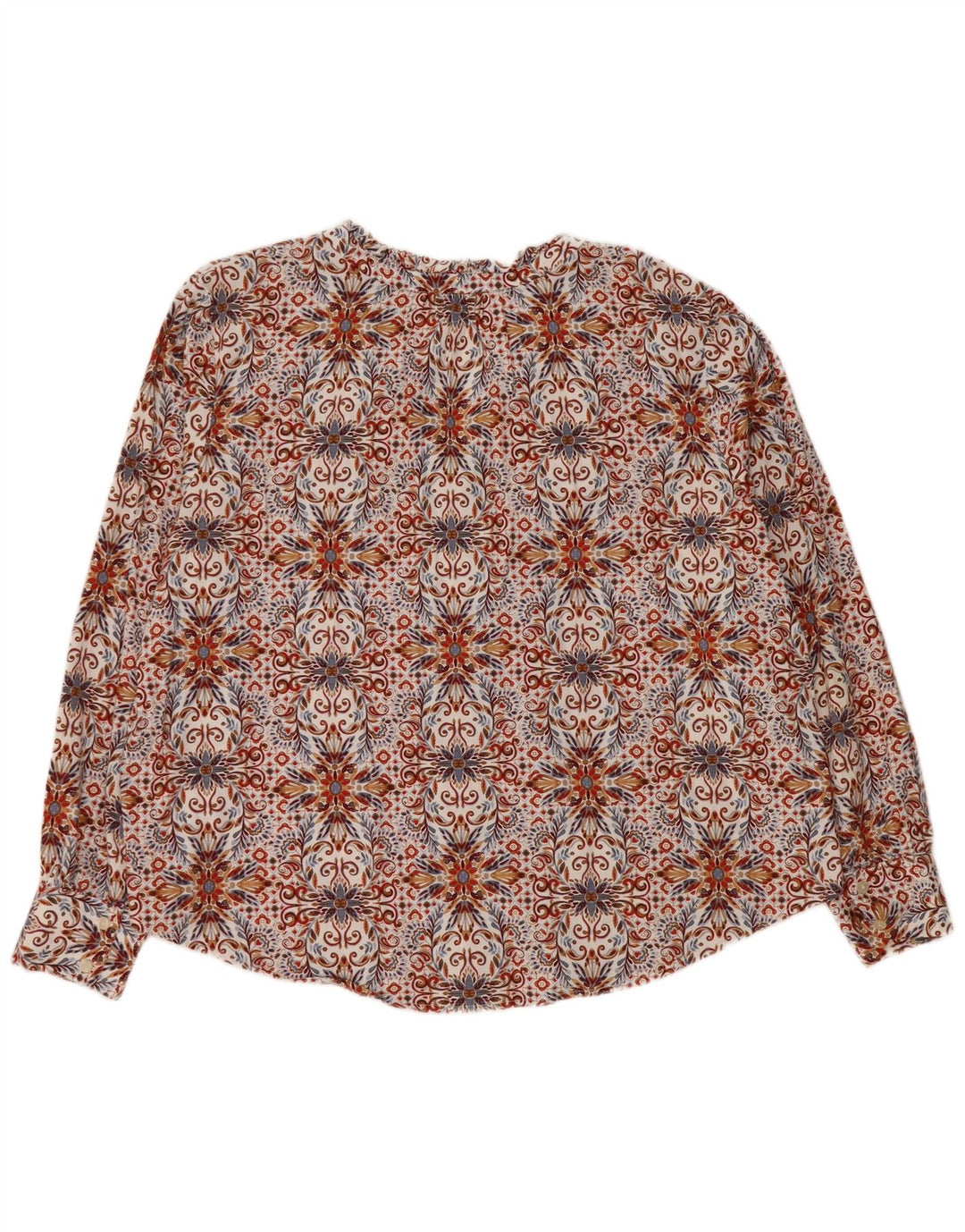 LOFT Damen Overshirt-Hemdbluse UK 18 XL Mehrfarbige Paisley-Baumwolle