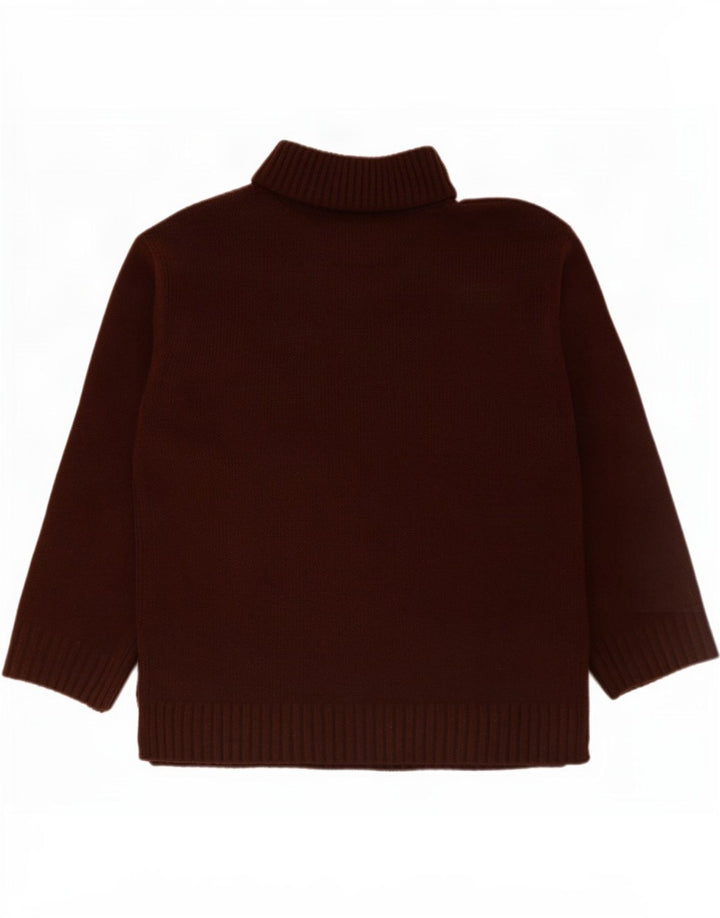 Marks & Spencer Damen-Pullover mit Rollkragen, Gr. 14, mittleres Burgunderrot