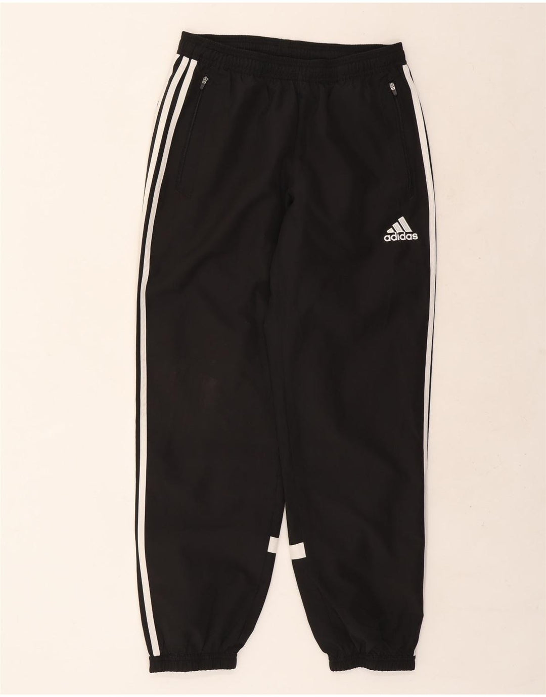 Adidas Herren-Trainingshose, Jogginghose, Mittelschwarz, Farbblock-Polyester