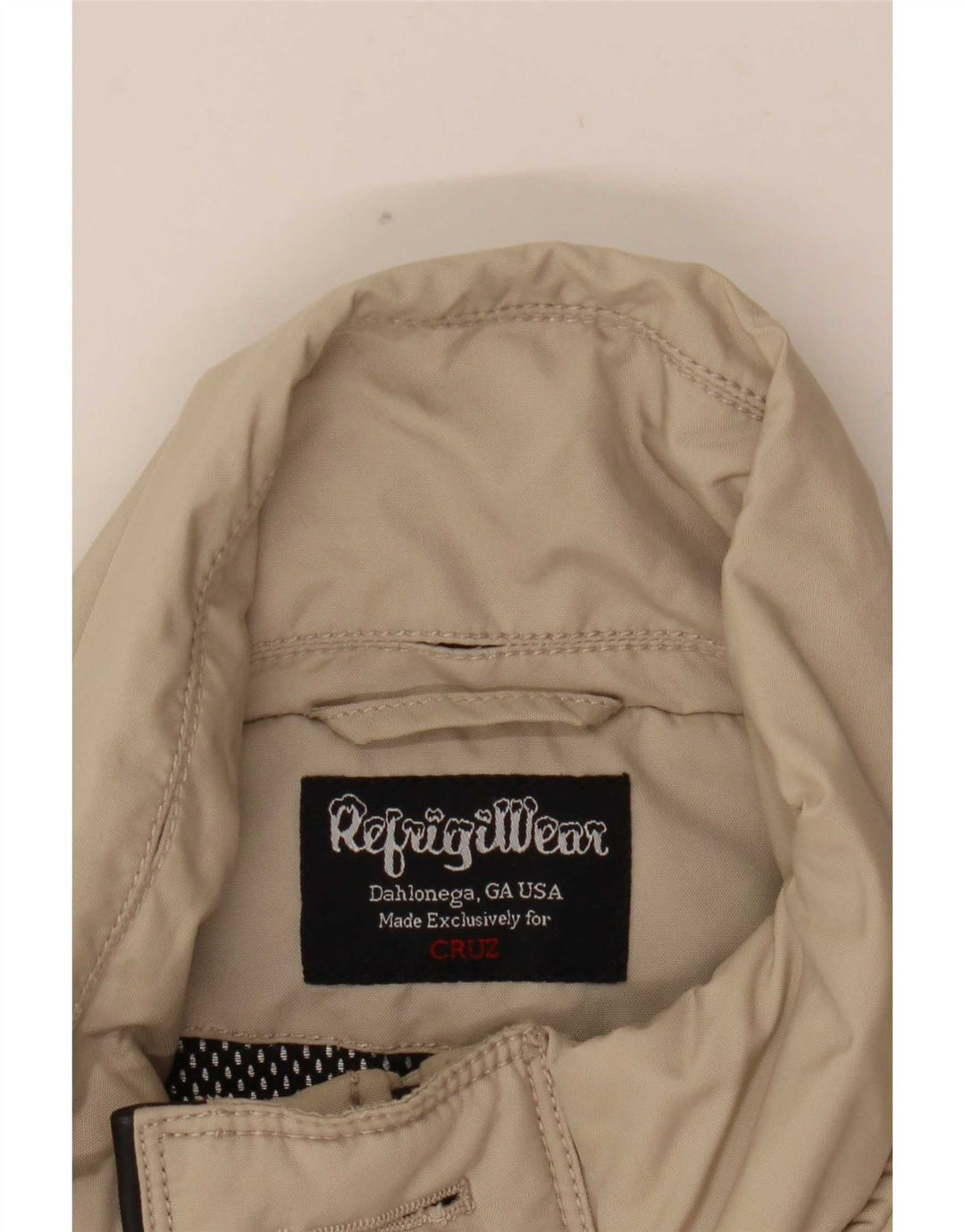 Refrigiwear Herren Regenjacke UK 38 Medium Beige Nylon