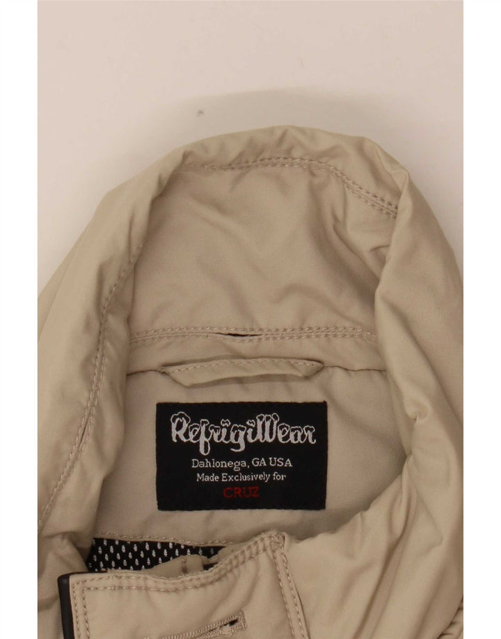Refrigiwear Herren Regenjacke UK 38 Medium Beige Nylon